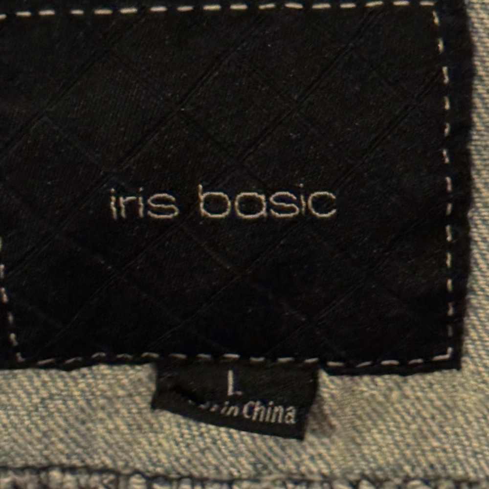 Iris Basic 2 Toned Denim Jacket - image 3